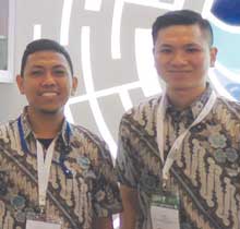 Andri Wijaya and Mario Sapu