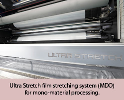 Ultra Stretch film stretching system