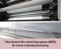 Ultra Stretch film stretching system Ultra Stretch film stretching system