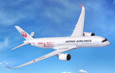 JAL’s A350 XWB world’s first aircraft using CFRTP parts