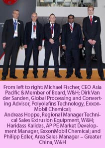 ExxonMobil Chemical/W&H’s POD blown film technology attracts global attention ExxonMobil Chemical/W&H’s POD blown film technology attracts global attention