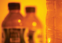 bottles - reveal presence of microscopic plastic particles bottles - reveal presence of microscopic plastic particles