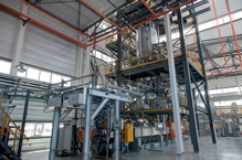 Compounding plant for basic stabilisation of PP powder